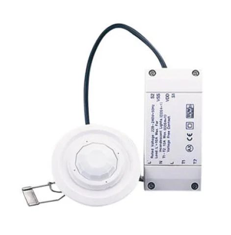 Inbouw plafond en wand bewegingssensoren
