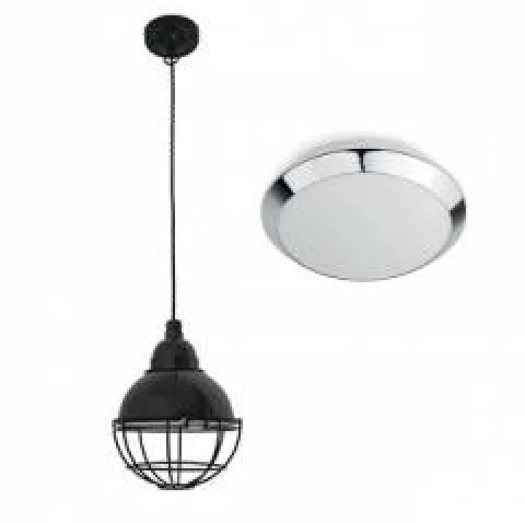 Hanglampen en Plafondlampen, voor opbouw montage aan het plafond