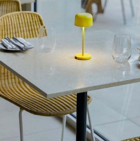Oplaadbare tafellampen voor horeca & terrassen