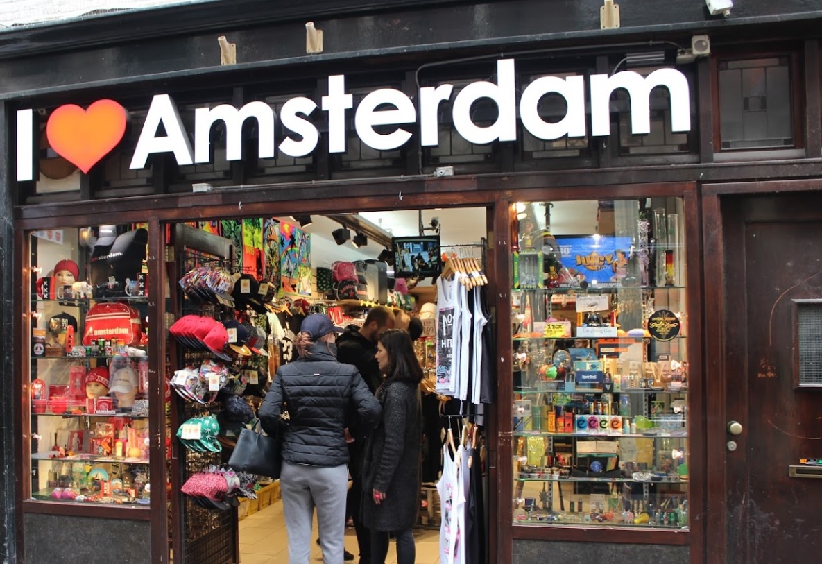 Amsterdam Winkelverlichting Cadeaushop