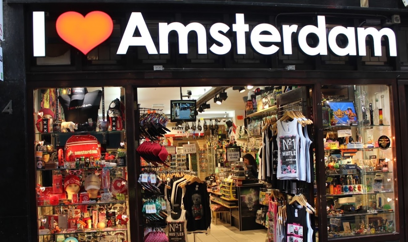 Amsterdam Winkelverlichting Cadeaushop