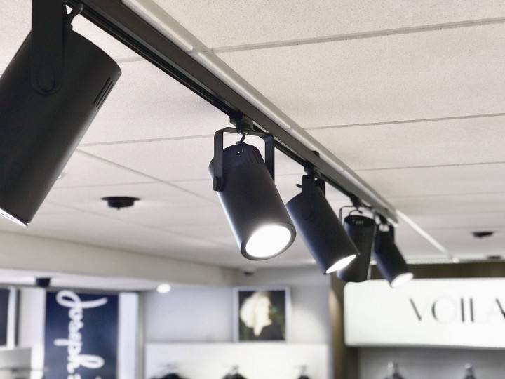 Verlichting Kledingwinkel te Rotterdam