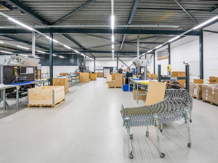 LED Lichtlijn Productiehal