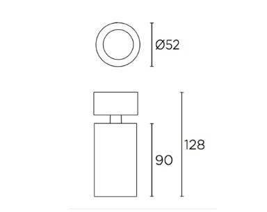 opbouwspot-deltalight-klein