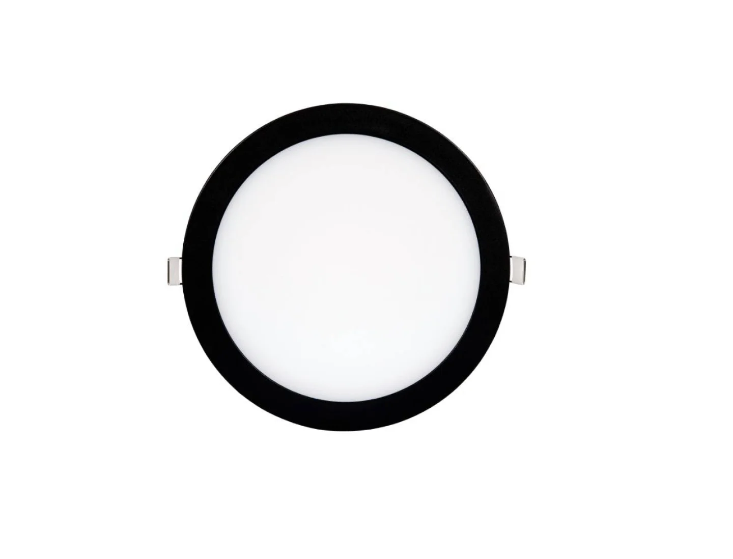 downlight zwarte rand laag.