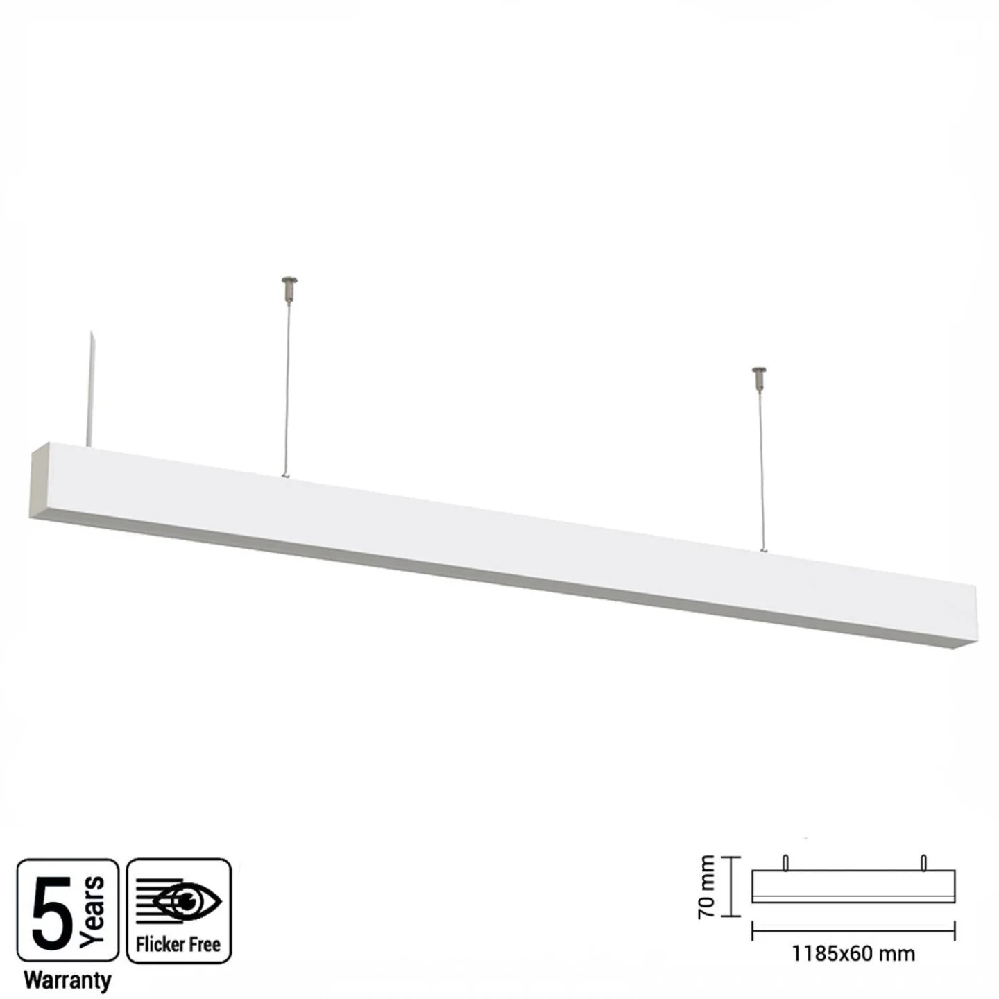 lichtlijn kantoor koppelbaar.