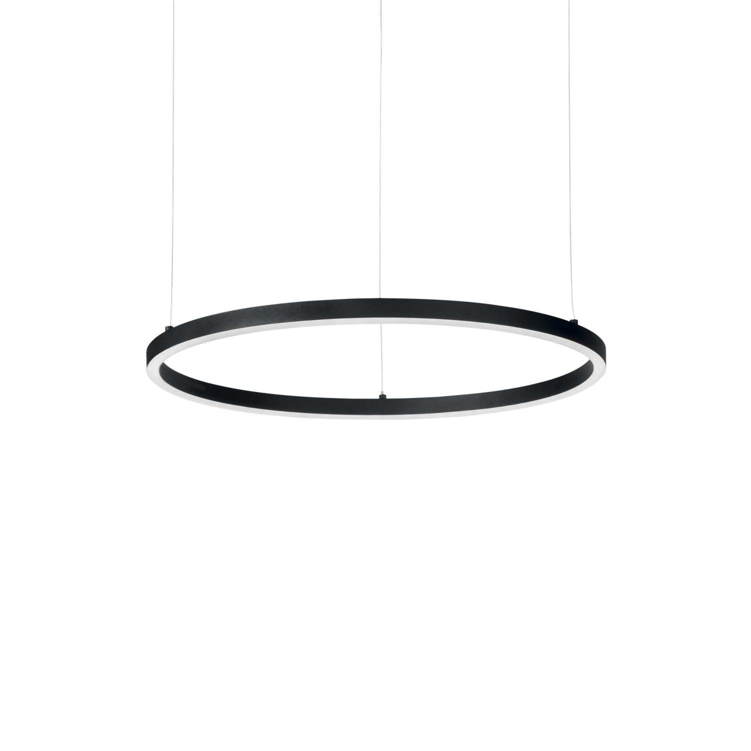 hanglamp cirkel led zwart