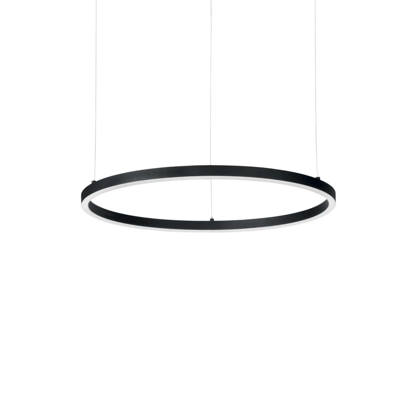 hanglamp cirkel led zwart.