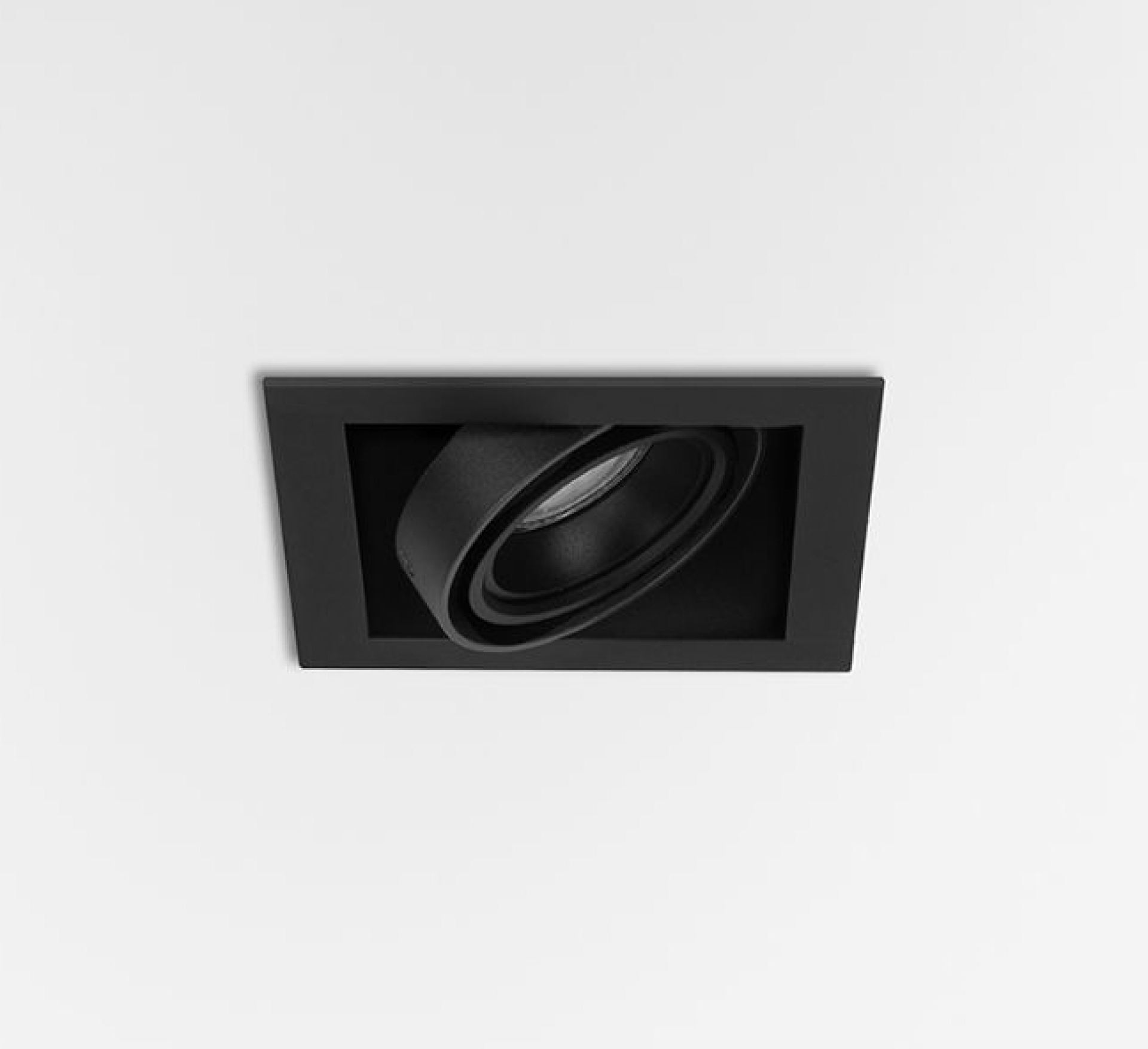 vierkante inbouwspots zwart