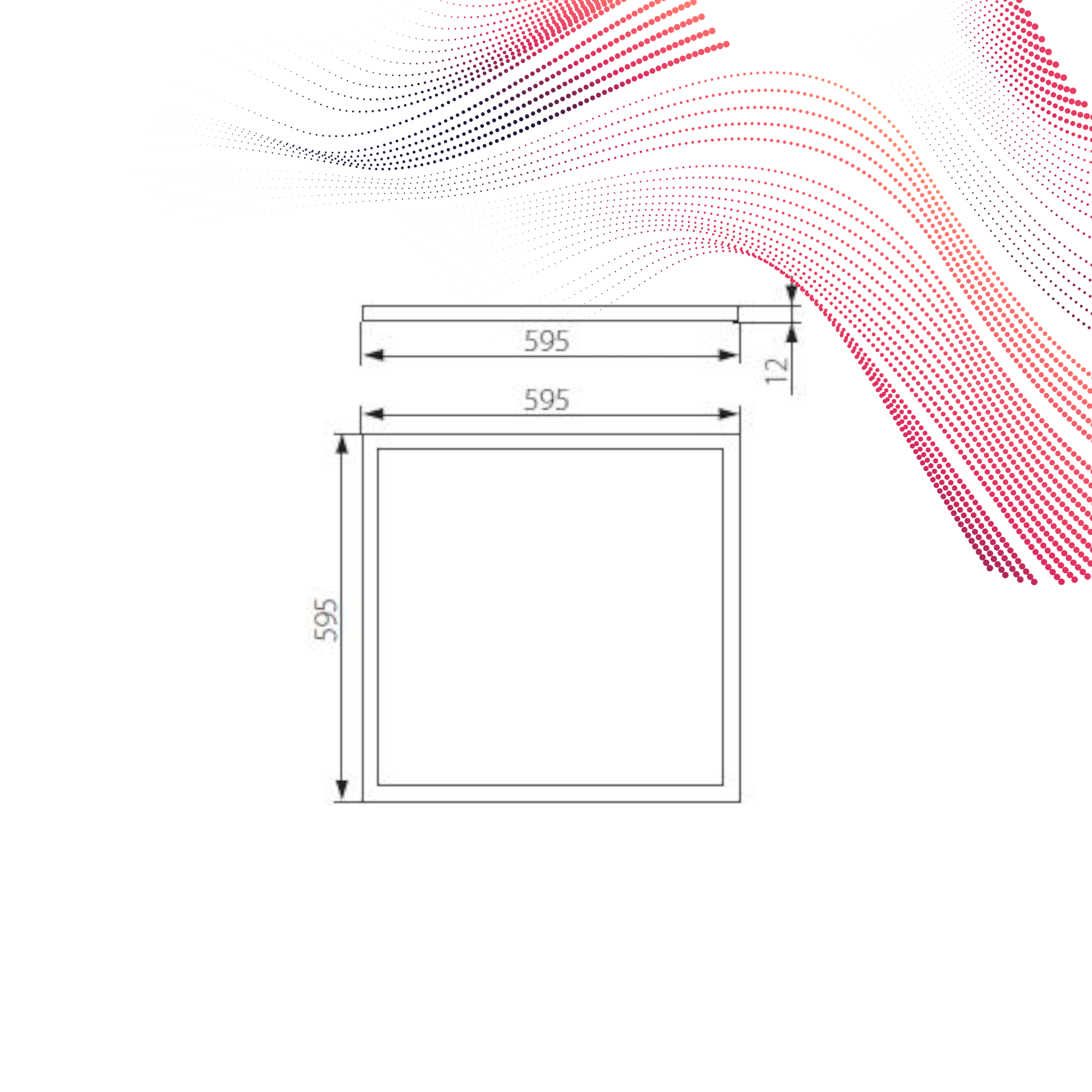 Led panel maatvoering